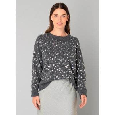 Yest Trui Braelyn Dark Grey