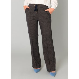 Yest Broek Nayla Dark Navy Melange