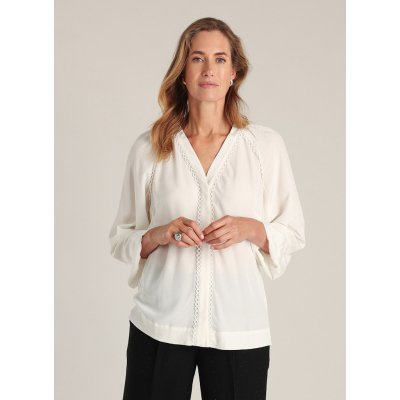 Yest Blouse Dionne Winter White Yest Blouse Dionne Winter White