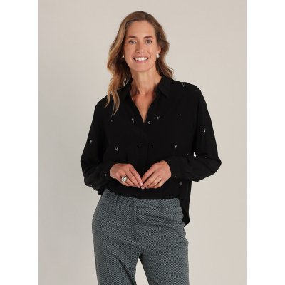 Yest Blouse Doris Black Yest Blouse Doris Black