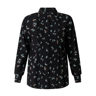 Yest Blouse Dione Black Yest Blouse Dione Black