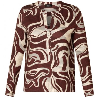 Yest Shirt Raissa Dark Bordeaux