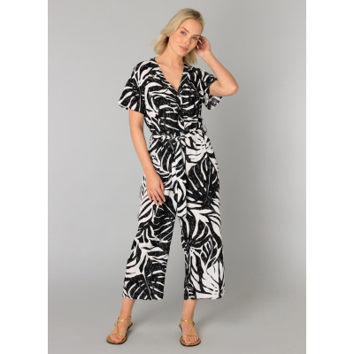 Yest Jumpsuit Tekla Black White Yest Jumpsuit Tekla Black White