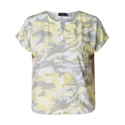 Yest Top Tamsin Soft Grey Multi Yest Top Tamsin Soft Grey Multi
