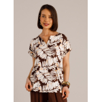Yest Top Tamsin Coffee Brown