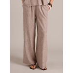Yest Broek Miona Coffee Brown Off White