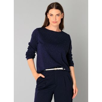 Yest Sweater Olvin Dark Navy