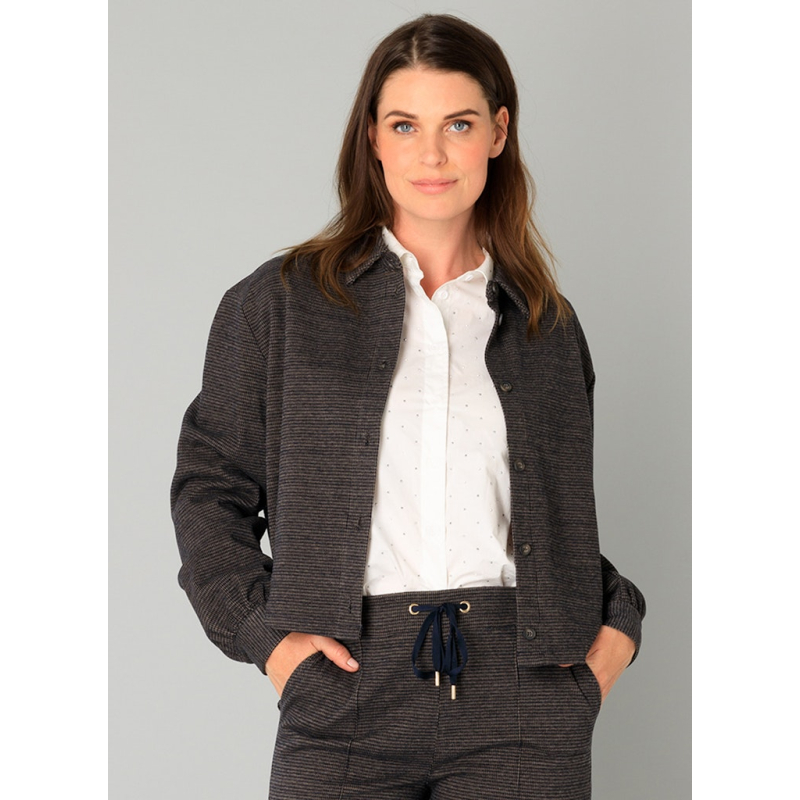 Yest Jasje Naji Dark Navy Melange