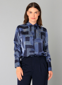 Yest Blouse Bibiana Dark Navy French Blue