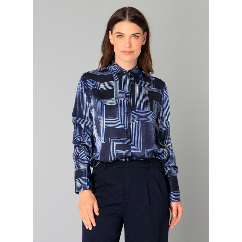 Yest Blouse Bibiana Dark Navy French Blue