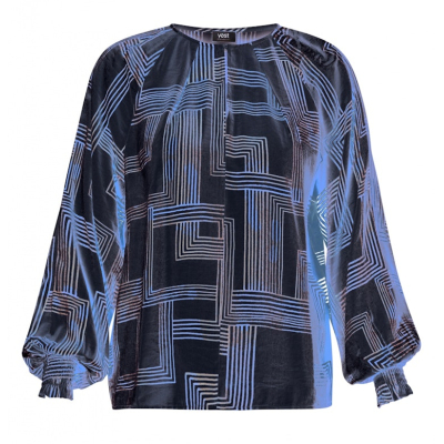 Yest Blouse Billy Dark Navy French Blue Yest Blouse Billy Dark Navy French Blue