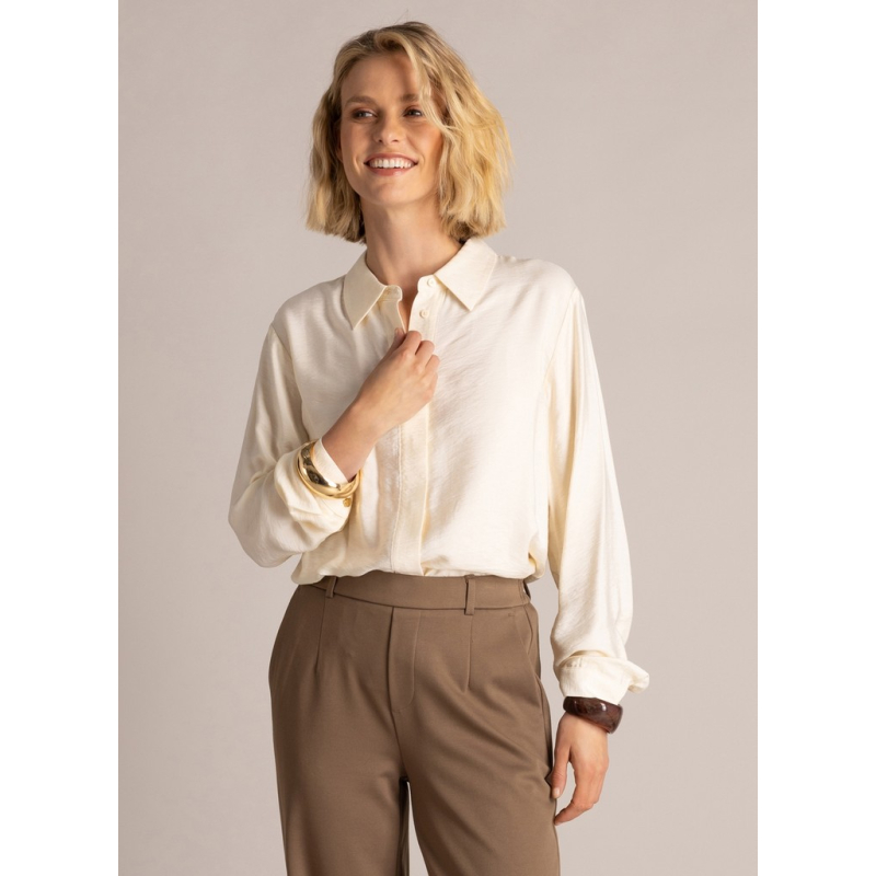 Yest Blouse Ivette Beige Cream