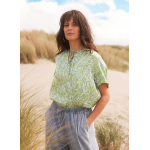 Yest Blouse Top Kimbra Botanic Green