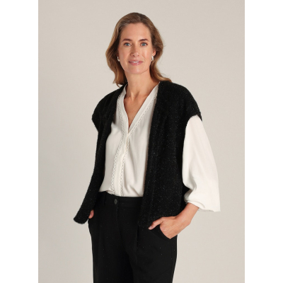 Yest Gilet Vest Delfina Black Yest Gilet Vest Delfina Black