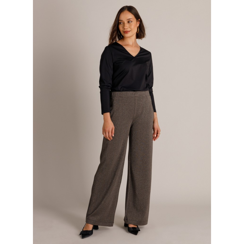 Yest Broek Wilka Black Taupe Grey
