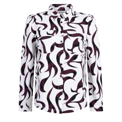 Zoso Blouse Hailey Off White Bordeaux Zoso Blouse Hailey Off White Bordeaux