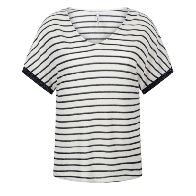 Zoso Shirt Nova White Navy Zoso Shirt Nova White Navy