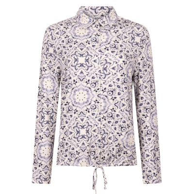 Zoso Blouse Pia Off White Blue