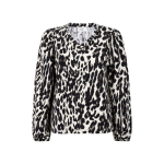 Zoso Blouse Top Nathalie Black Espresso