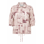 Zoso Blouse Barbara Ivory Bordeaux