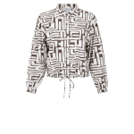 Zoso Blouse Fresca Off White Green