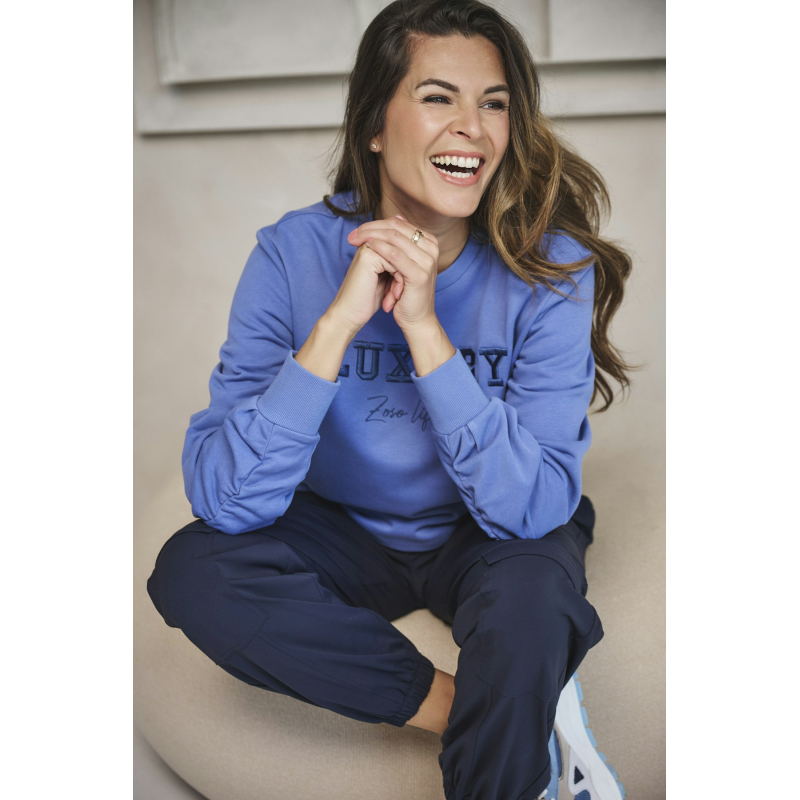 Zoso Sweater Femme Blue