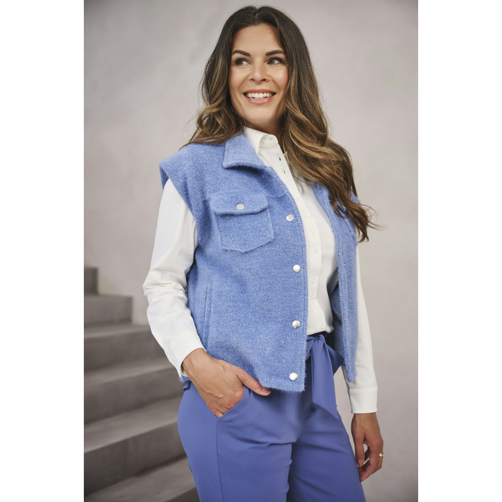 Zoso Gilet Melrose Blue