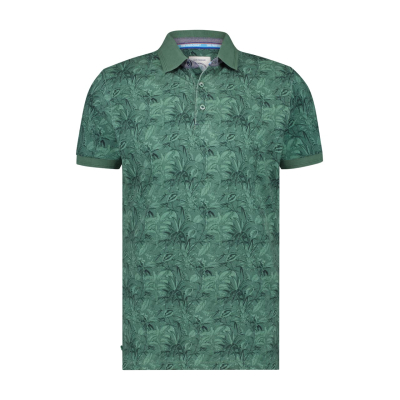 A Fish Named Fred Polo Shirt Leafs Forest Green