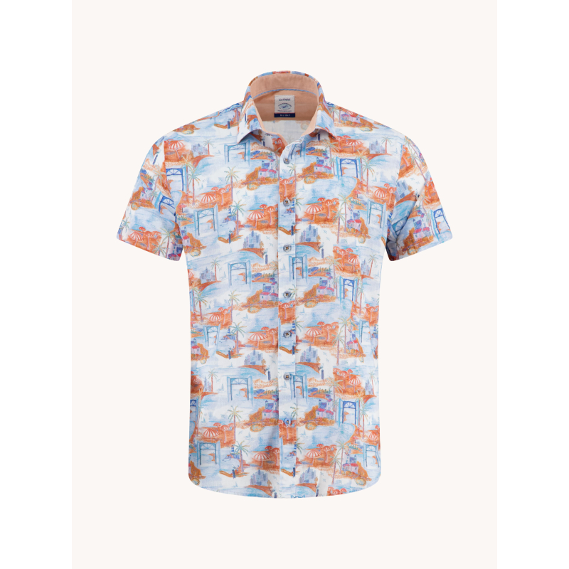 A Fish Named Fred Shirt Island Orange
