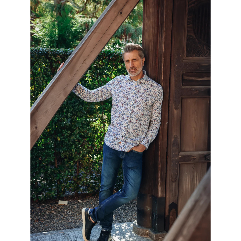 A Fish Named Fred Shirt Crane Sky Off White