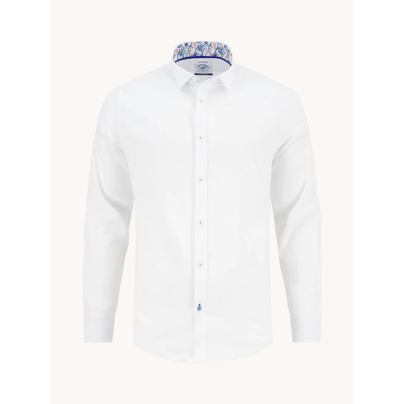 A Fish Named Fred Shirt Linnen Off White