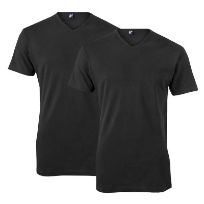 Alan Red Vermont T-Shirt Black 2 pack