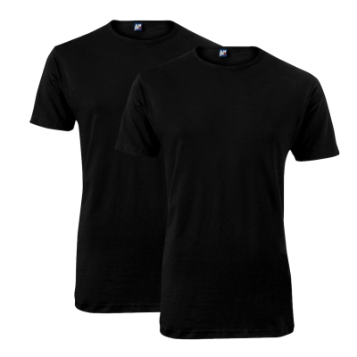 Alan Red Derby T-Shirt Black 2 Pack