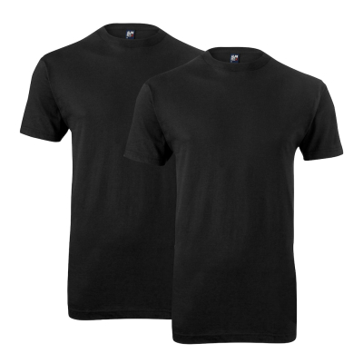 Alan Red Virginia T-Shirt Black 2 Pack