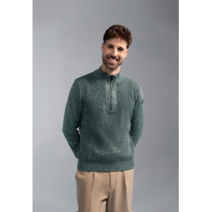 BlueFields Trui Structured Donkergroen Kit