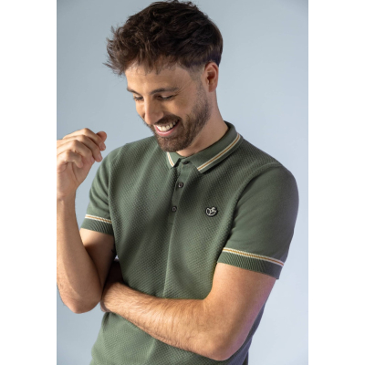 BlueFields Polo Shirt Structured Green