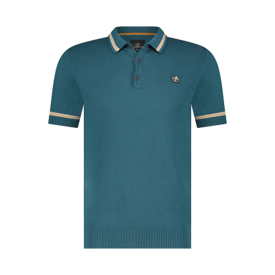 BlueFields Polo Shirt Structured Petrol