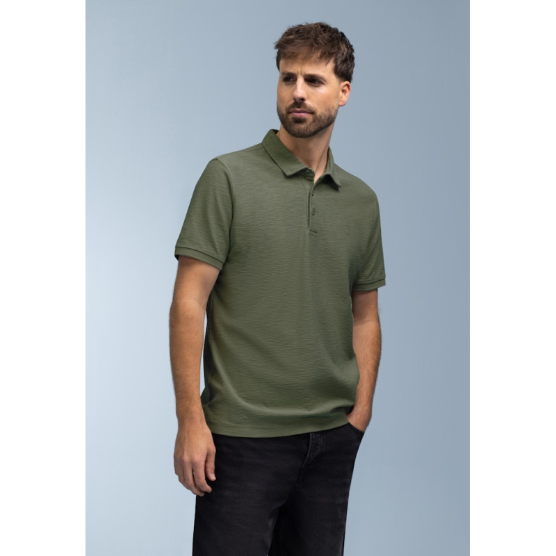 BlueFields Polo Shirt Slub Jade