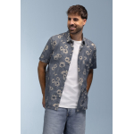 BlueFields Shirt Flower Grijsblauw Kit