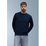 BlueFields Pullover Grijs Blauw Marine