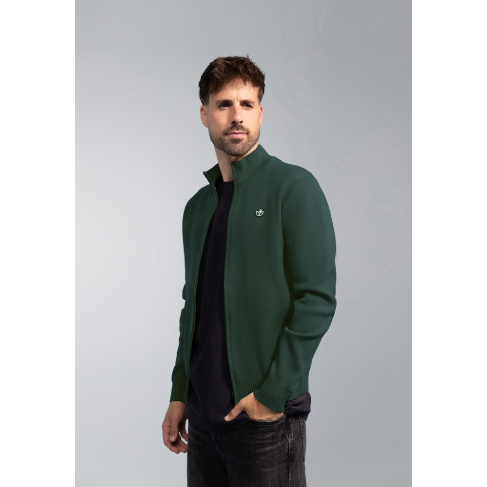 BlueFields Vest Donkergroen