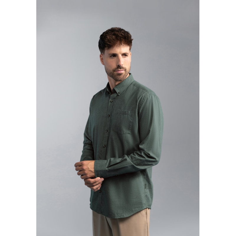 BlueFields Overhemd Donkergroen