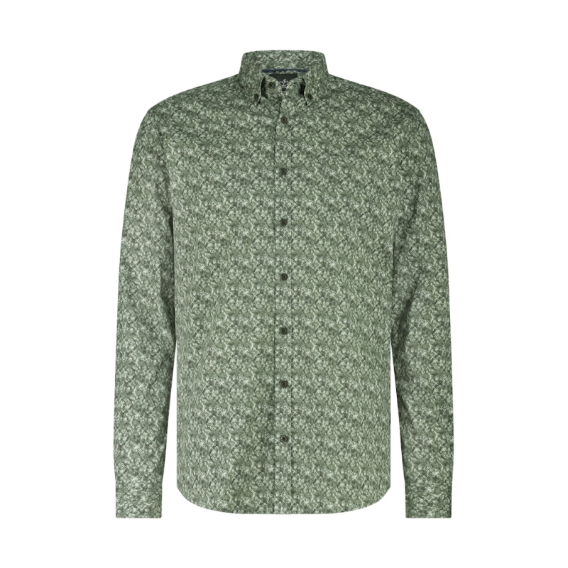 BlueFields Overhemd Donkergroen