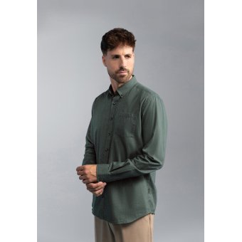 BlueFields Overhemd Donkergroen