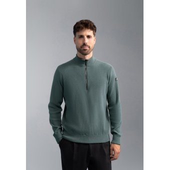 BlueFields Trui Structured Mint Blauw