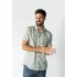 BlueFields Overhemd Wit Mint Blauw