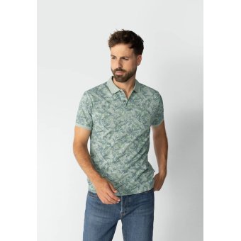 BlueFields Polo Shirt Pique Mint Blauw