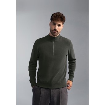 BlueFields Trui Structured Donker Antraciet