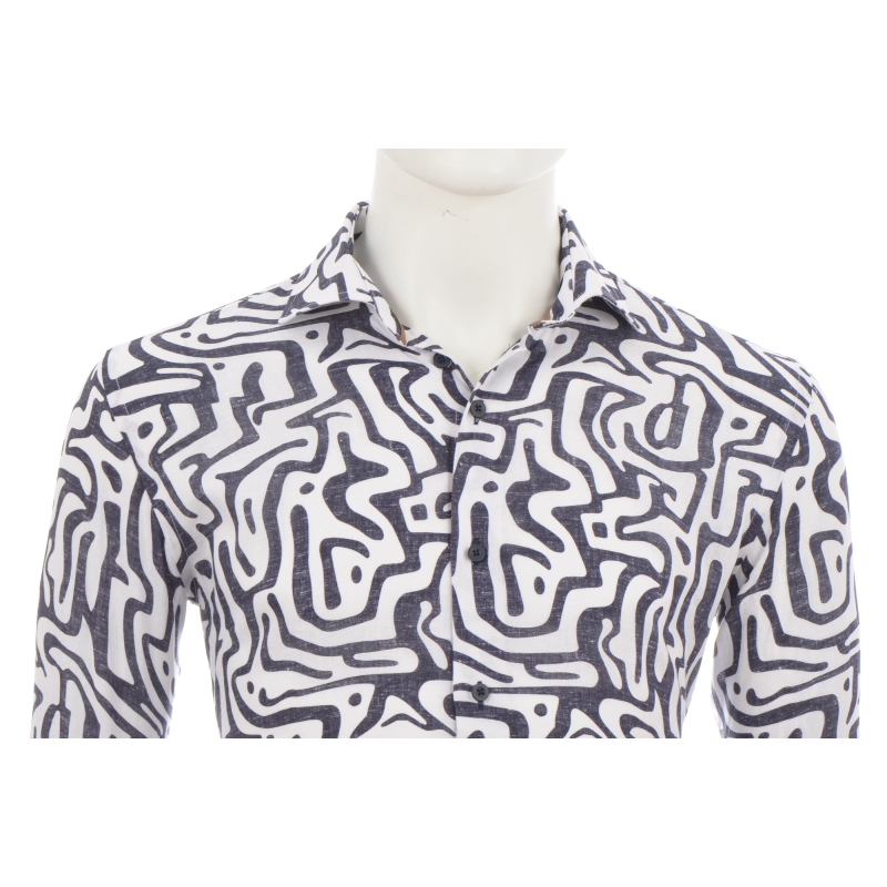 Eden Valley Overhemd Fantasy Navy