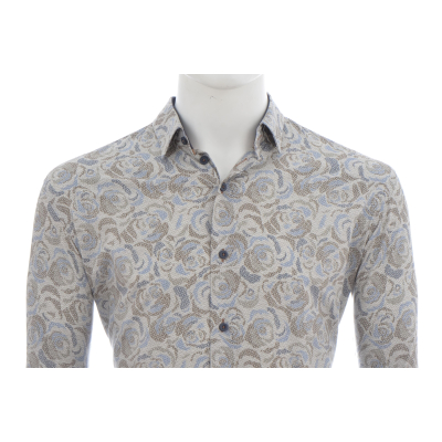Eden Valley Overhemd Flower Creme